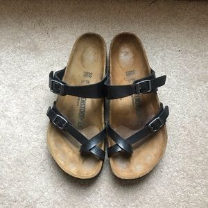 Birkenstock Mayari Licorice Birko-flor size 39